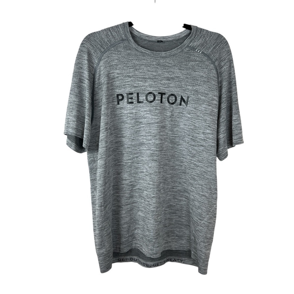 Lululemon x Peloton Metal Vent Tech Grey Short Sleeve Shirt